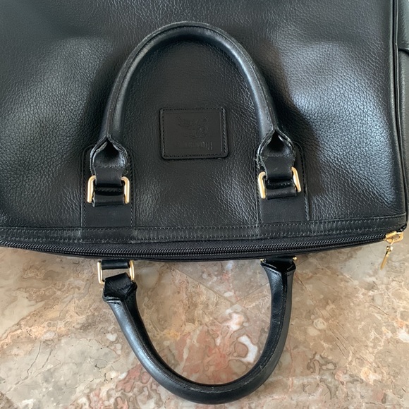 ❤️❤️sOLD❤️❤️Burberrys vintage Boston leather bag - Picture 10 of 14